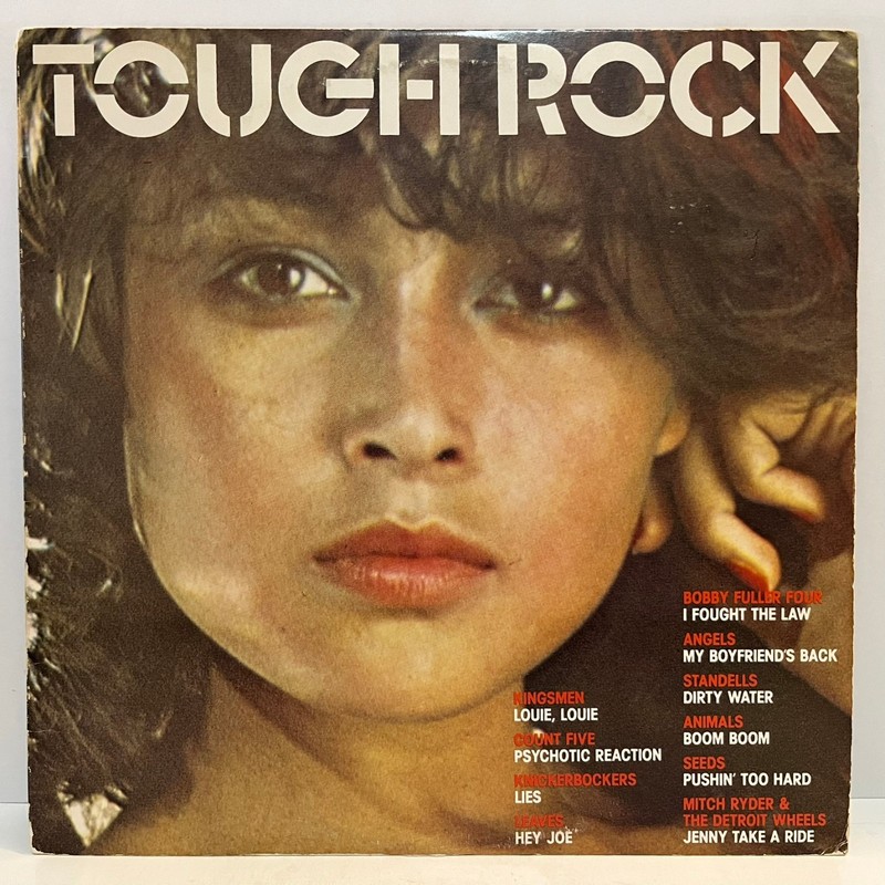 TOUGH ROCK 60s Garage Rock Compilation (1981) – 12″ Vinyl Record LP – EX