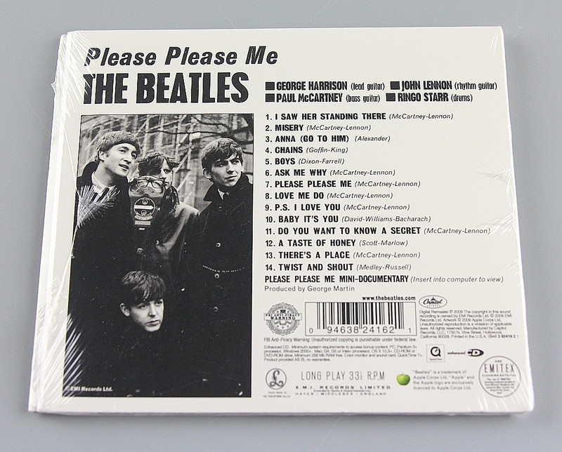 Please Please Me [Digipak] by The Beatles [Audio CD] New Sealed gallery