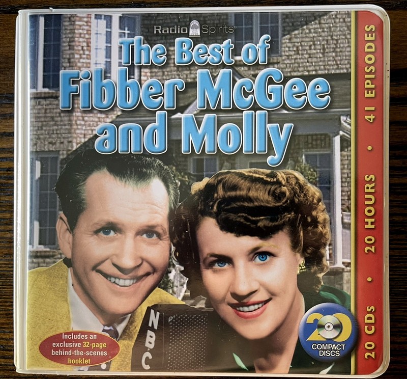 Classic Radio: The Best Of Fibber McGee & Molly 20 CD’s 20 Hours 41 Episodes :VG