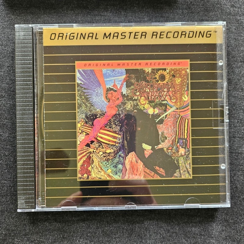 NM Santana Abraxas 24 Kt Gold CD Mobile Fidelity Sound Lab UDCD 552 ULTRADISK