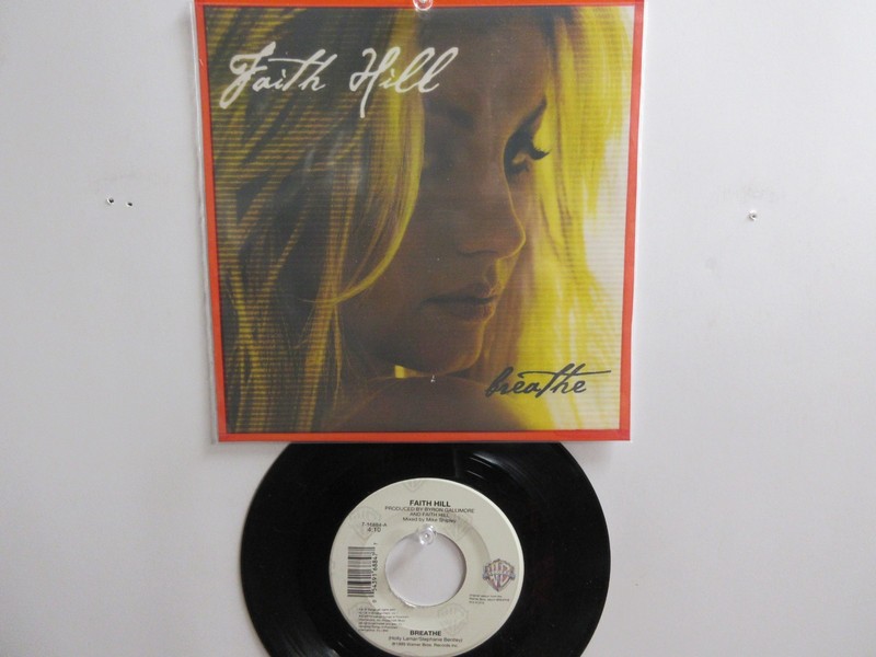 💥’ FAITH HILL ‘ HIT 45 + PICTURE [BREATH] 1999 !!💥