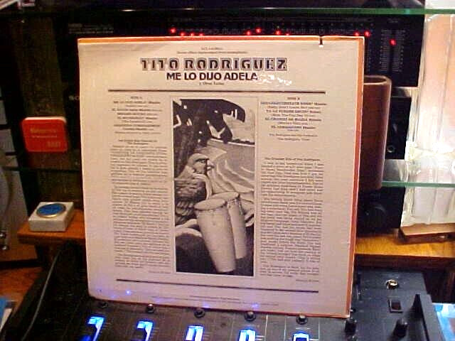 TITO RODRIGUEZ LP Rca 1970's LATIN JAZZ PERCUSSION Me Lo Dijo Adela NEAR MINT NM gallery