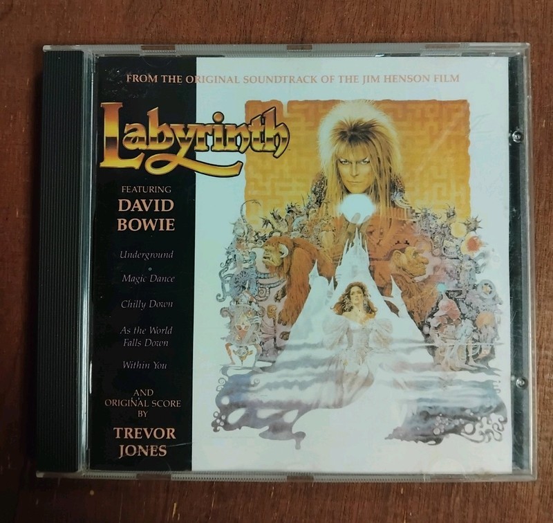 Labyrinth Original Soundtrack CD 1986. Very Good Plus Condition