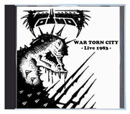 Voivod War Torn City Live cd black heavy thrash metal Venom Slayer Motorhead