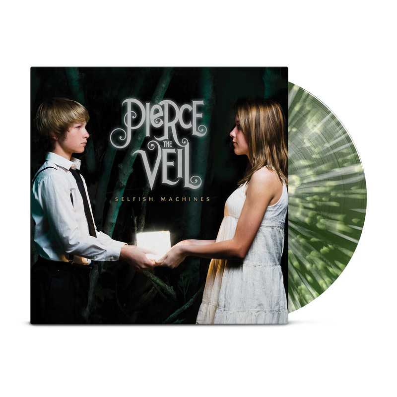 Pierce The Veil – Selfish Machines – 🟢 Dark Opaque Green LP Vinyl x/1000 – New