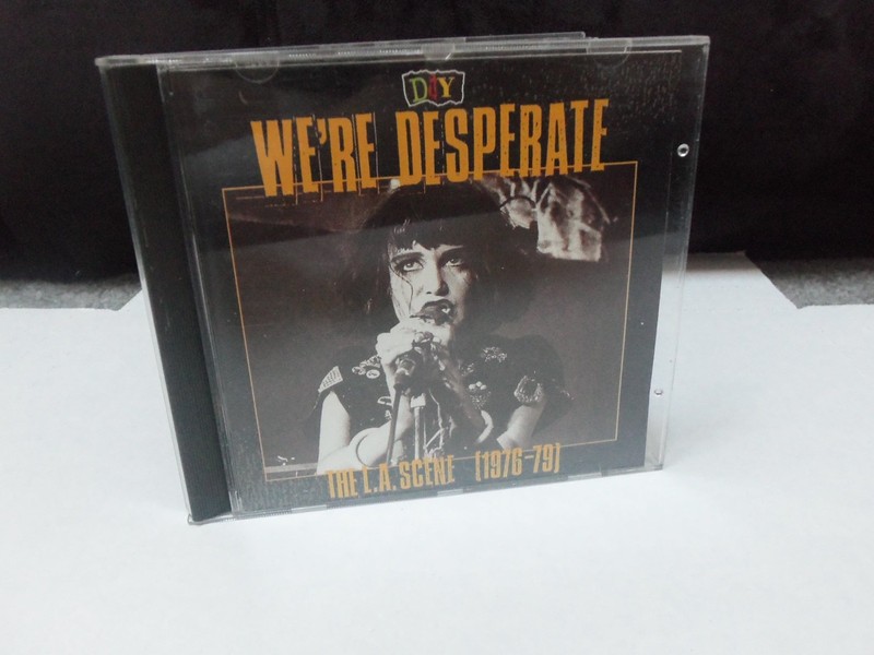 D.I.Y We're Desperate The L.A. Scene (1976-1979)CD Rhino 1993 21-tracks