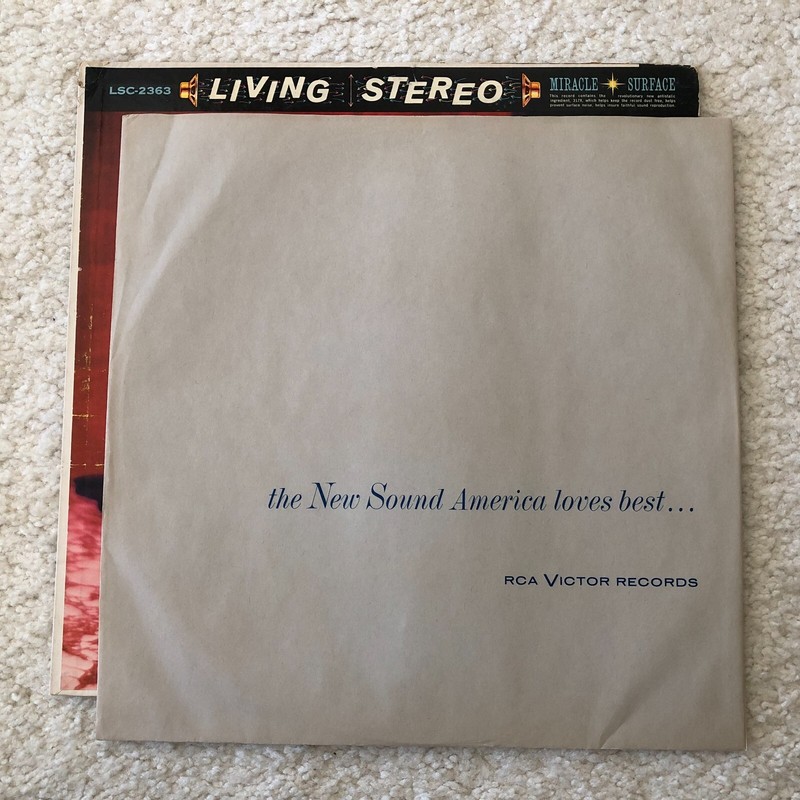 RCA Living Stereo LSC 2363 1/1S TCHAIKOVSY Violin Concerto HENRYK SZERYNG gallery