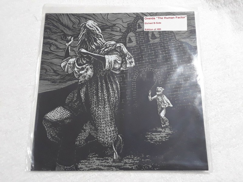 ONEIDA The Human Factor 12″ single Limited Appeal Mugstar Shellac Sonic Youth