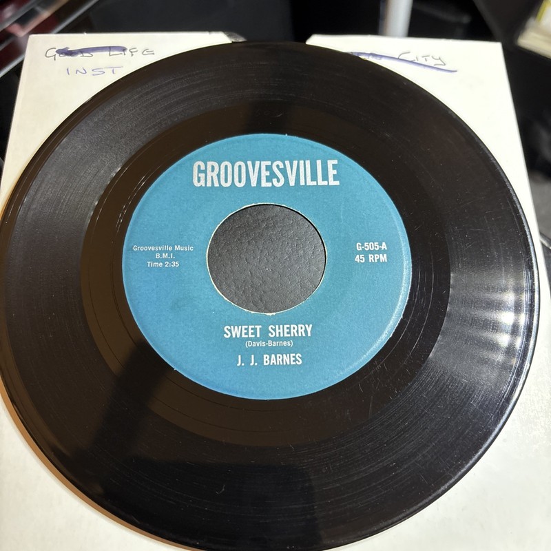 J J Barnes -Sweet Sherry /Wingate Love In Strings Let’s Have A Love In EX