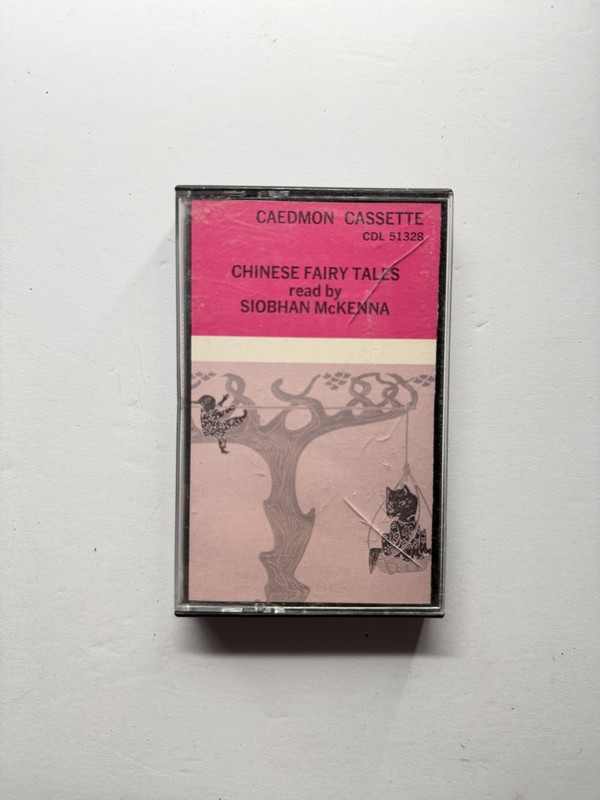 Chinese Fairy Tales Cassette Siobhan McKenna Caedmon Spoken Word CDL 51328