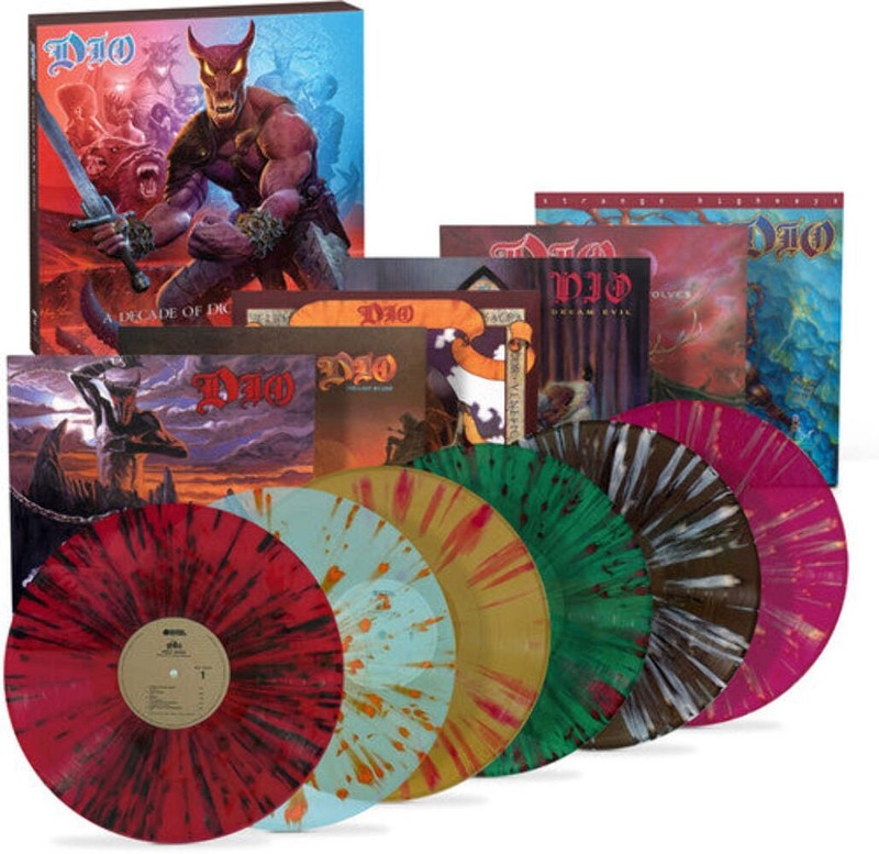 Dio – A Decade of Dio: 1983-1993 [Box Set] [Multi-Color Splatter Vinyl] NEW