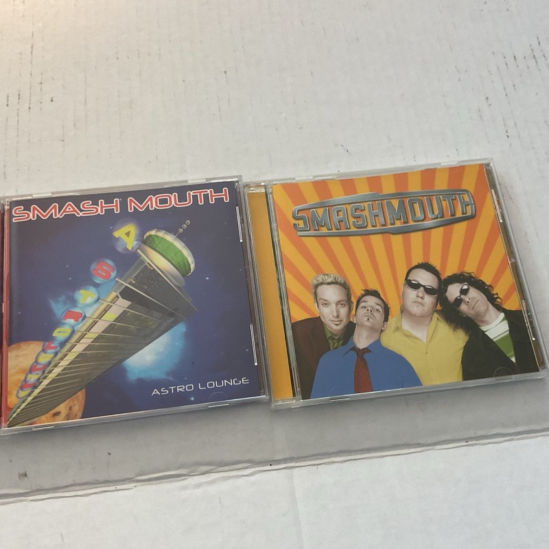 Lot of 2 SMASHMOUTH Astro Lounge / Self Titled ~ Audio CD