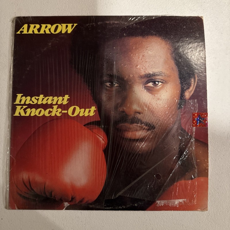 ARROW instant knock-out ex+ lp calypso reggae vinyl ’80 cr017 orig vinyl jamaica