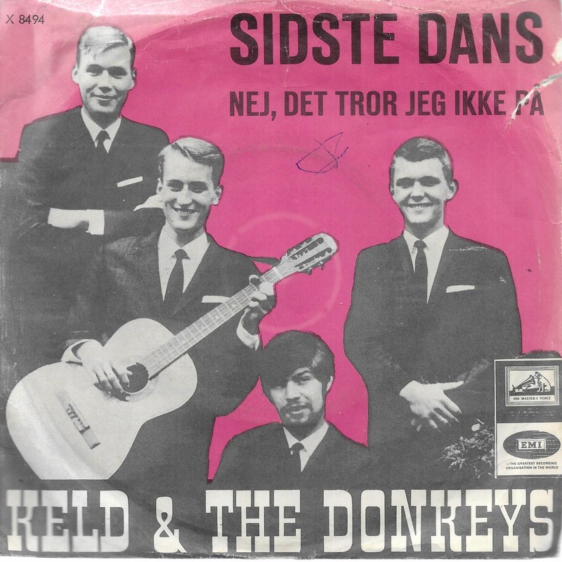 Keld & The Donkeys Sidste Dans Danish 45 7″ single +Picture Sleeve Denmark