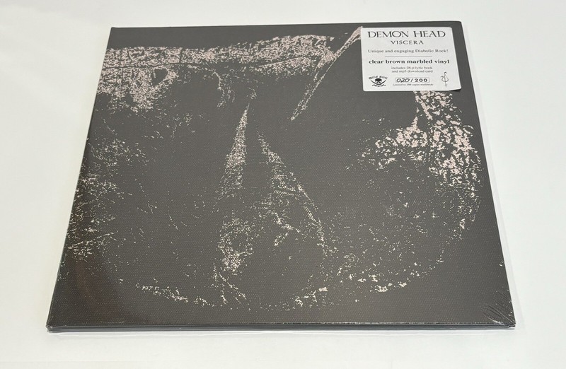 Demon Head – Viscera LP 2021 Metal Blade Clear Brown Marble Numbered New Sealed