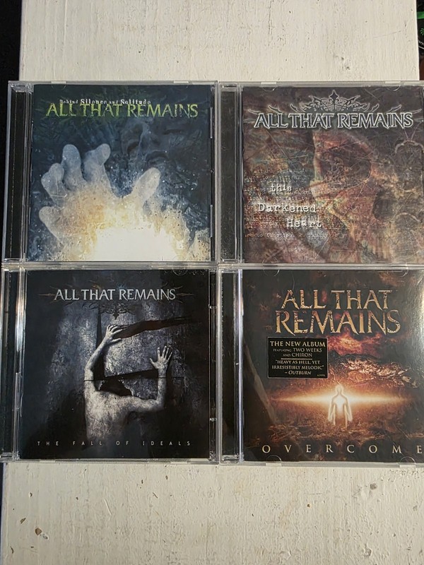 All That Remains CD Lot Of 4 1998-2006