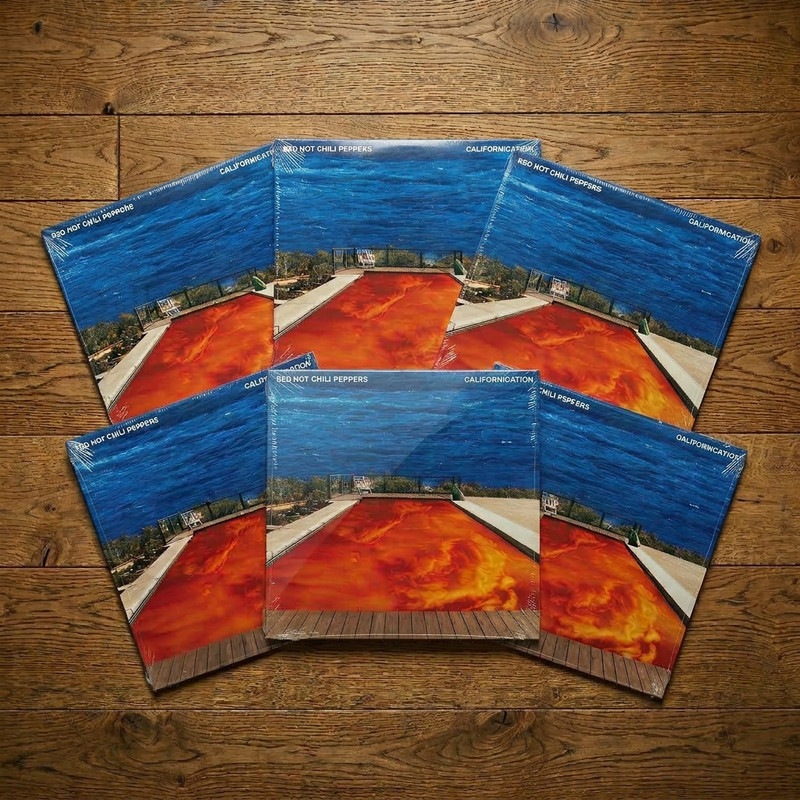 Lot of 6 Red Hot Chili Peppers Californication 2LP 180g Vinyl Records New Sealed