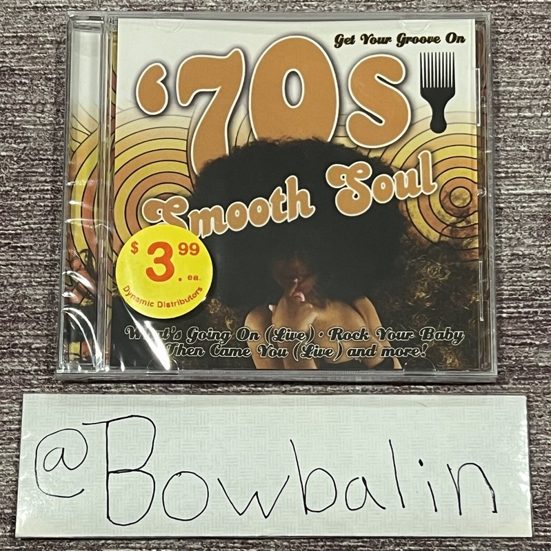 Get Your Groove On : 70’s Smooth Soul ( STCR CD , 2006 ) Brand New & Sealed !