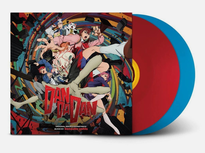 Dandadan Anime Vinyl Record Soundtrack 2x LP Red Blue Dan da Dan Limited Edition