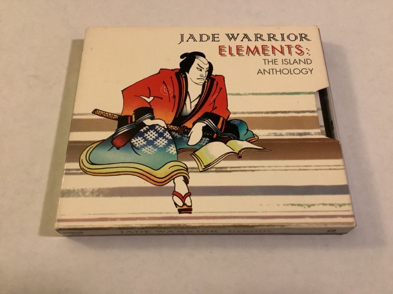 CD JADE WARRIOR Elements: The Island Anthology 2 Discs 1995 Floating World Kites