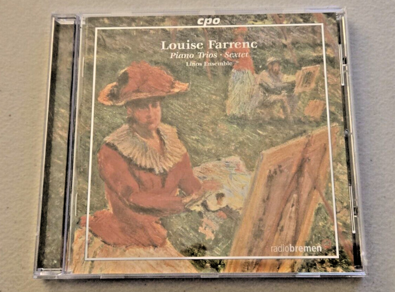 Louise Farrenc Piano Trios Sextet Linos Ensemble CD CPO Radio Bremen Pre-Owned
