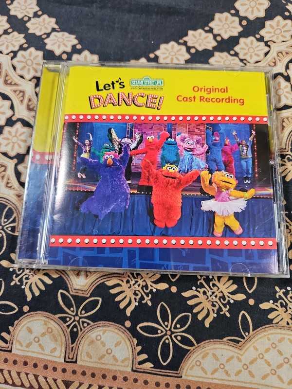 SESAME STREET LIVE Let’s Dance! CD (c) 2014 Vee Corporation ORIGINAL CAST ~RARE!