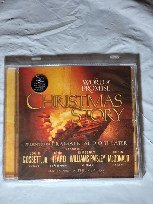 The Word of Promise Christmas Story CD NKJV Audio General Phil Keaggy New