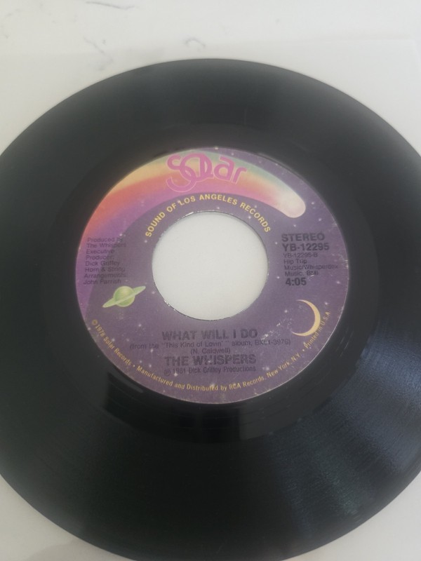 The Whispers - This Kind Of Lovin' / What Will I Do 45 VG+ gallery
