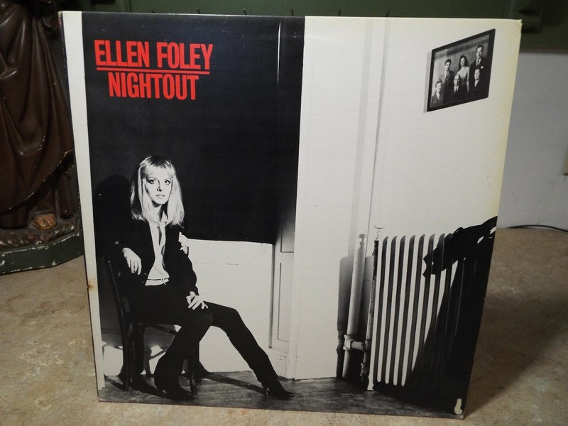 Ellen Foley Nightout 1979 w/ Dan Hunter, Mick Ronson Epic LP VINYL ALBUM