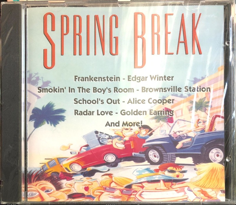 Spring Break – Various Artists (Factory Sealed CD, 1993 Promo) Remastered