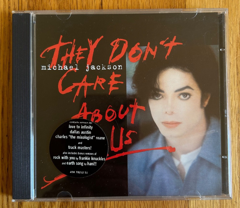 Michael Jackson – They Don’t Care About Us – Like New CD