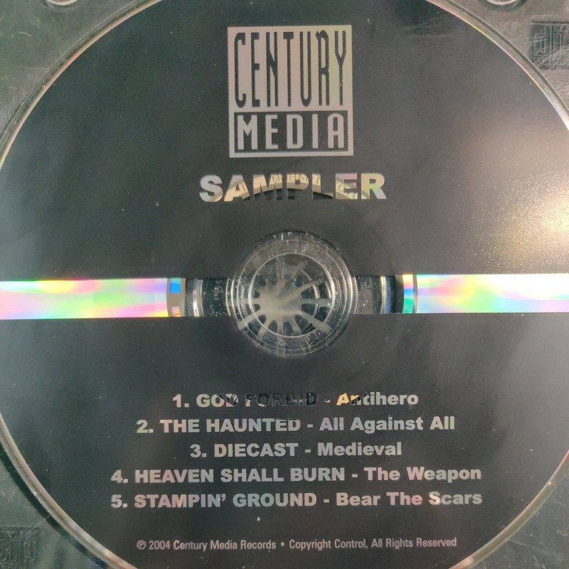 Century Media Sampler CD 2004 Diecast God Forbid The Haunted Heaven Shall Burn gallery