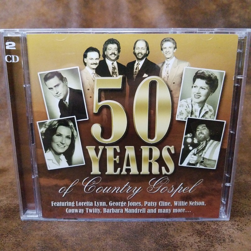50 Years Of Country Gospel by Various Artists ( 2 CDs 2004 Universal)