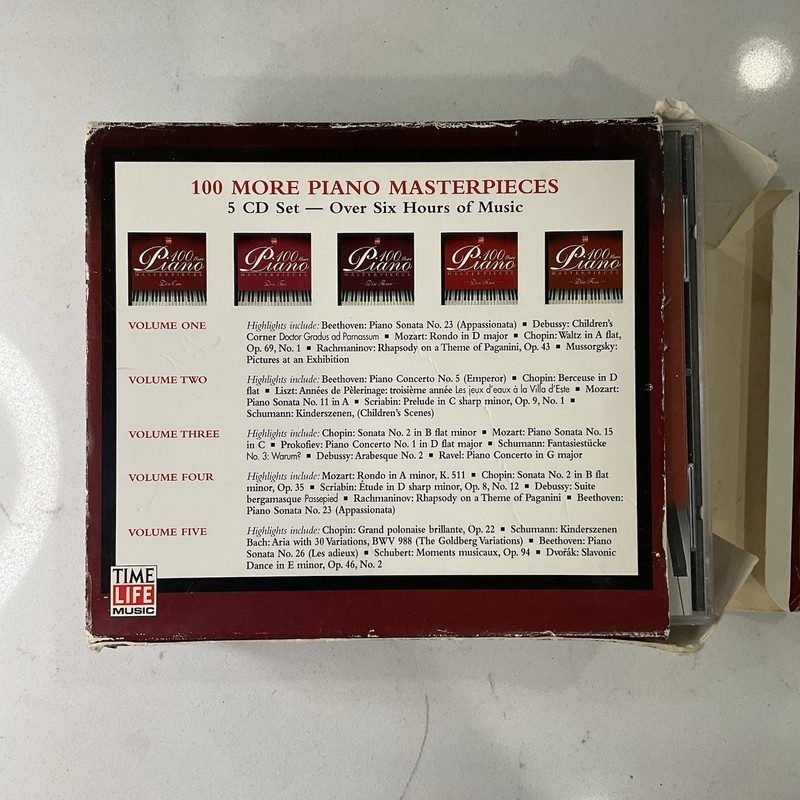 100 More Piano Masterpieces 5CD gallery