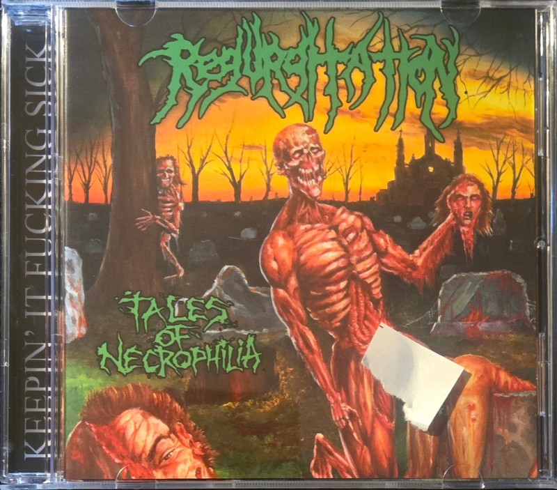 Regurgitation – Tales Of Necrophilia(CD/2024)LIVIDITY LIMBSPLITTER MEATHOOK ETD