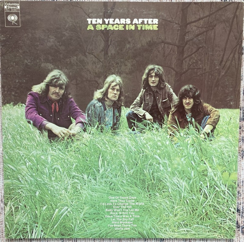 Ten Years After “A Space In Time” Vinyl LP 1971 Columbia KC-30801 Stereo Tested