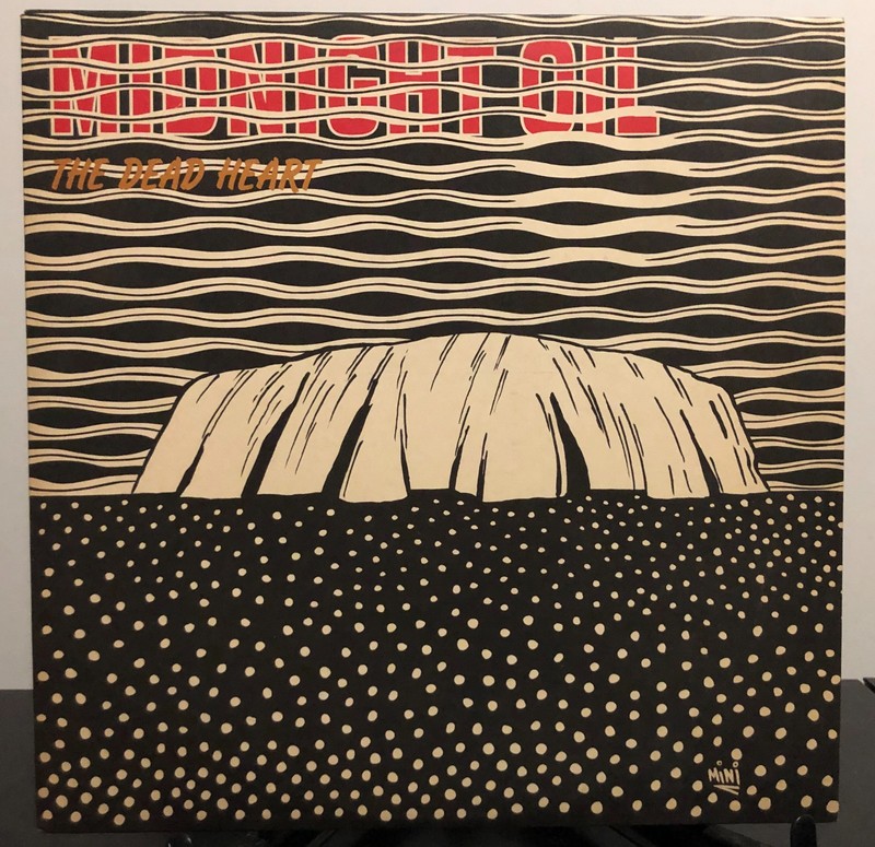 MIDNIGHT OIL – THE DEAD HEART Australian 12″ EP 1986 orig matte slv BA 12208 NM