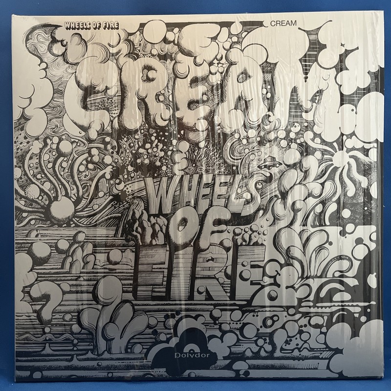 Cream “Wheels of Fire” 2 x 180 Gram Vinyl LPs, GF in Shrink, 2020 French Press