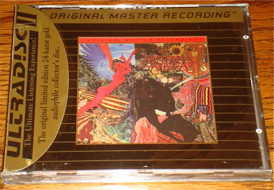 SANTANA ~ ABRAXAS ~ MFSL 24-KARAT GOLD CD ~ STILL FACTORY SEALED!