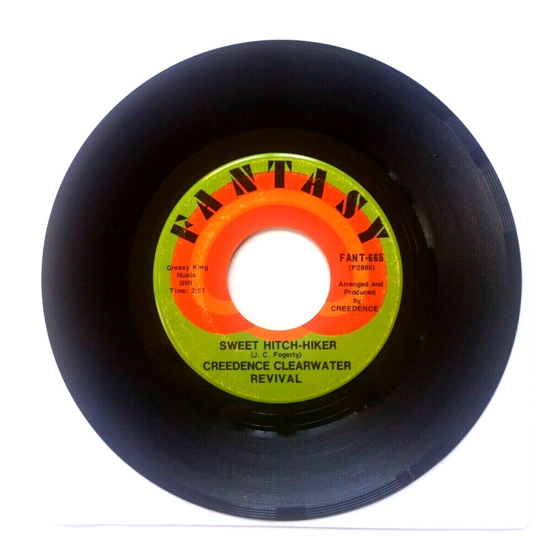 CREEDENCE CLEARWATER REVIVAL-SWEET HITCHHIKER/DOOR TO DOOR-FANTASY 665 EXC+ 1971
