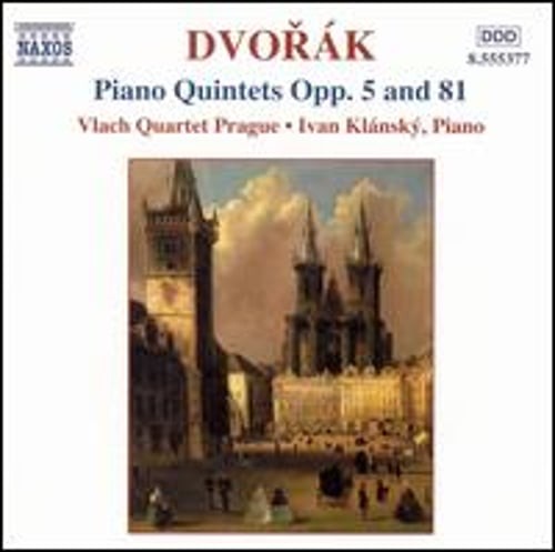 Dvorák: Piano Quintets, Opp. 5 & 81 by Ivan Klanský: New