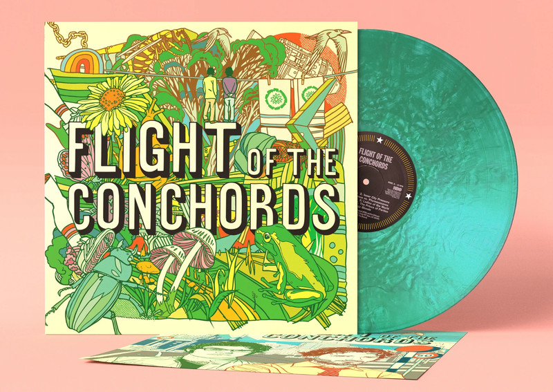Flight of the Conchords : FOTC (2025 Limited Metallic Green Vinyl LP) NEW/SEALED