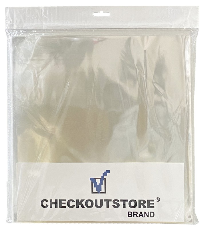 100 Clear Plastic OPP for 12" Vinyl 33 RPM Records (Outer Sleeves) **1-3 DAYS gallery