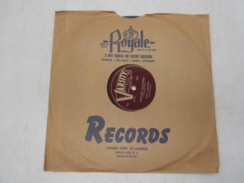 Frank Connors A Little Bit Of Heaven / Mother Machree Varsity 559 EX/NM