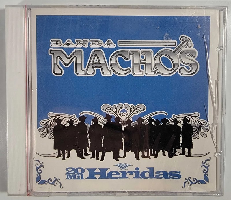CD Banda Machos – 20 Mil Heridas NEW