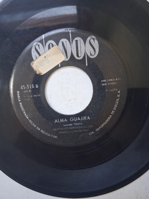 45 RPM Septeto Nacional De Ignacio Piñeiro Don Lengua/Alma Guajira VG gallery