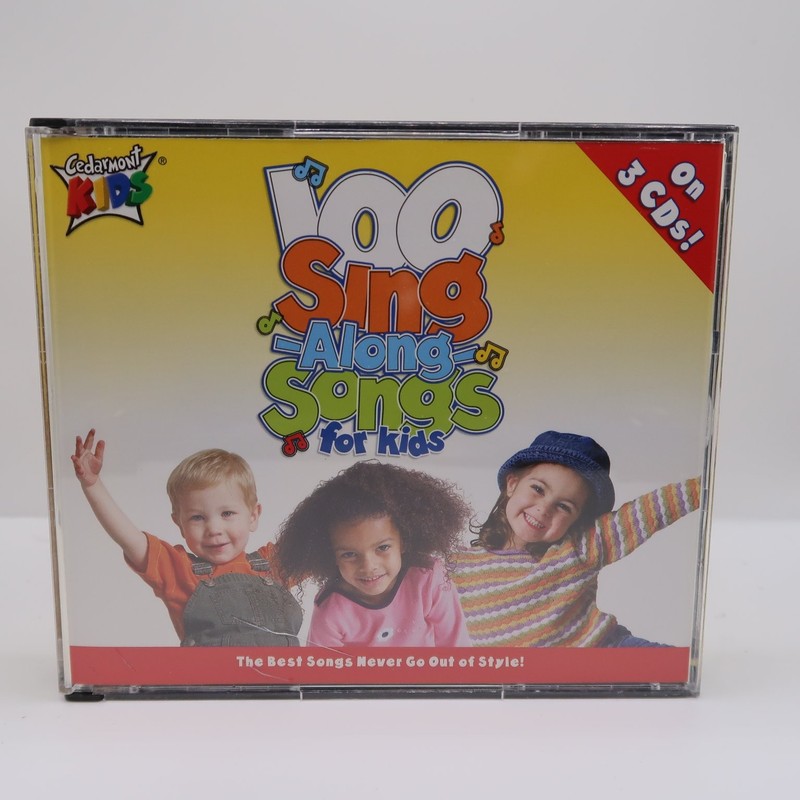 Cedarmont Kids – 100 Sing-Along Songs for Kids 3xCD Children’s Music Cedarmont
