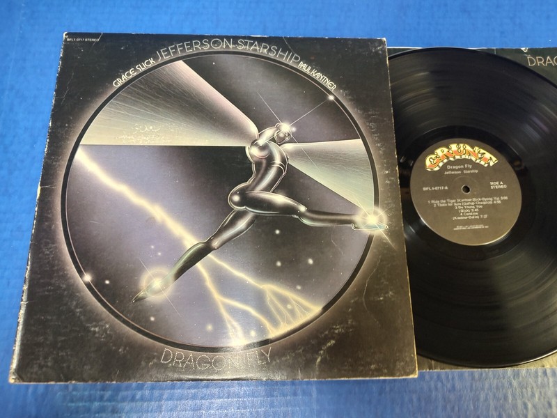 Jefferson Starship – Dragon Fly – 1974 Rock LP EX VINYL (Ride The Tiger)