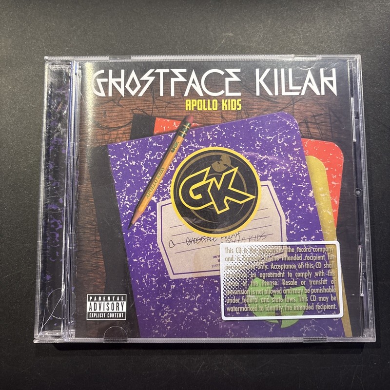 PP Ghostface Killah Apollo Kids (Parental Advisory, 2010) VERY GOOD CONDITION CD