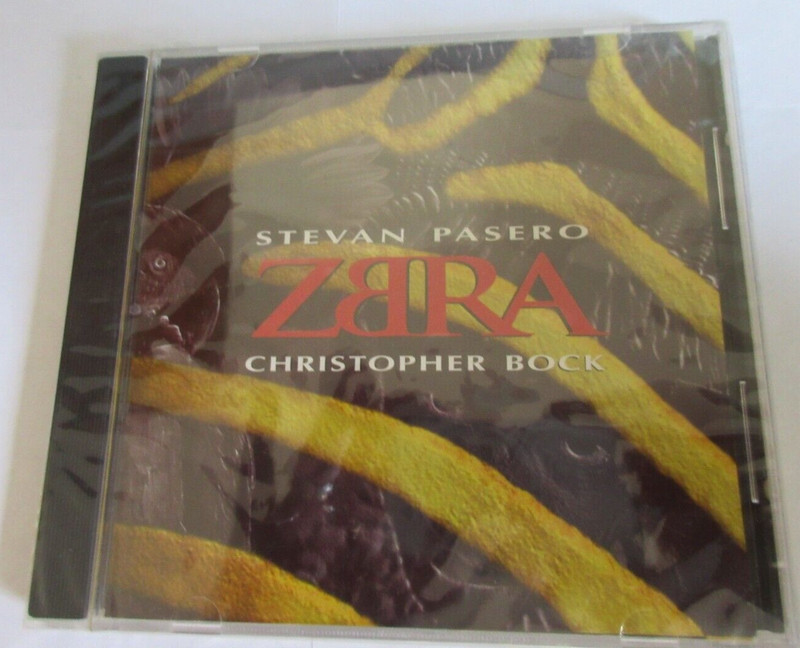 ZBRA by Stevan Pasero (CD, 1995, Sugo Music) NEW IN ORIGINAL SHRINK WRAP